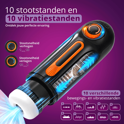 Desiredrops Sasha Sucker – Elektrische Masturbator – Zwart