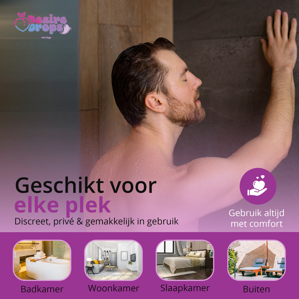 Desiredrops Realistische 3-in-1 Pocket Pussy