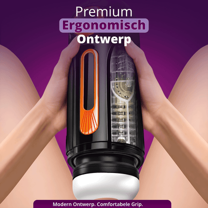 Desiredrops Sasha Sucker – Elektrische Masturbator – Zwart