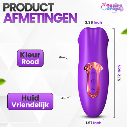 Paarse Mond Vibrator