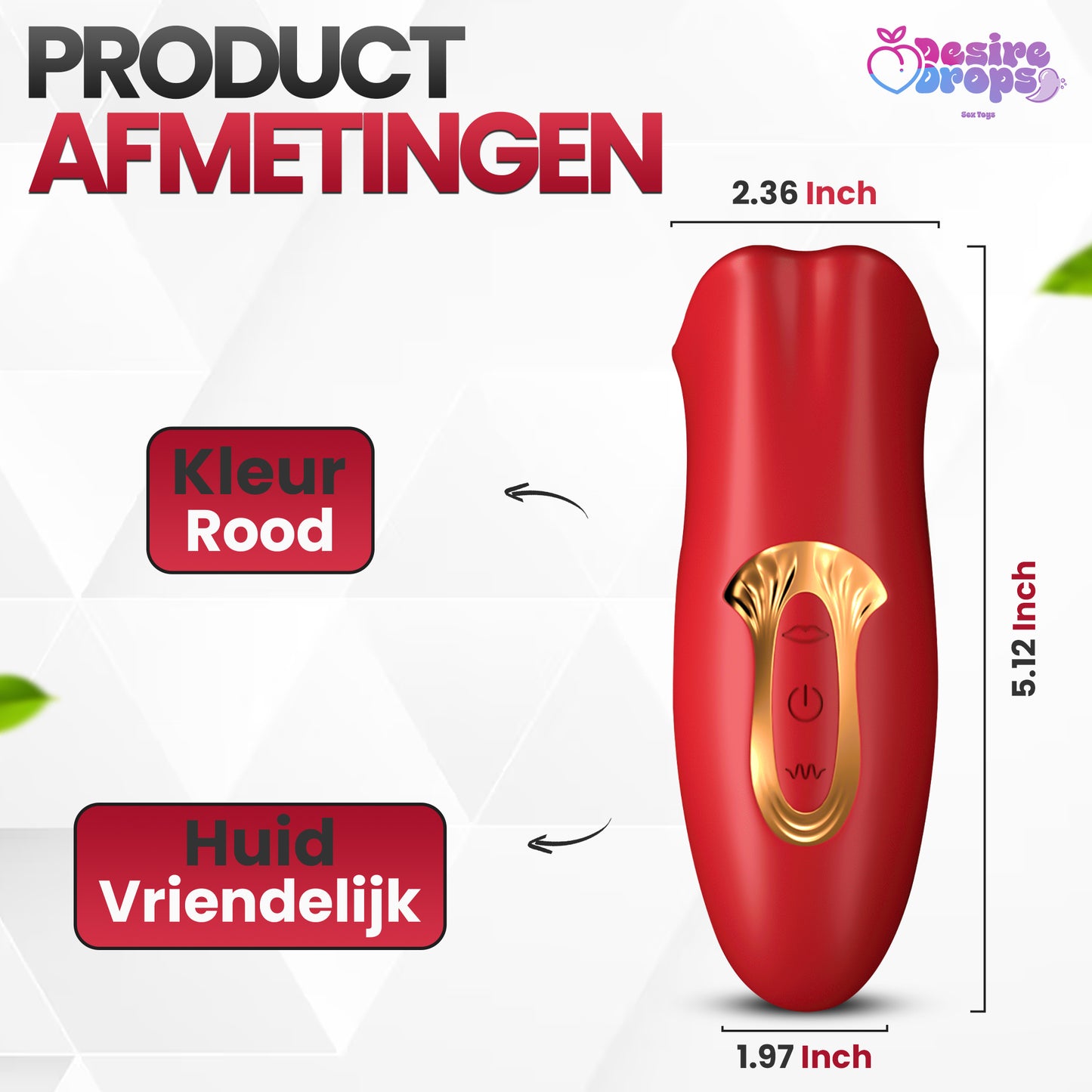 Rood Mond Vibrator