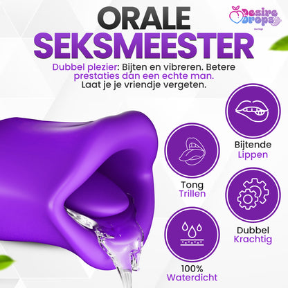 Paarse Mond Vibrator
