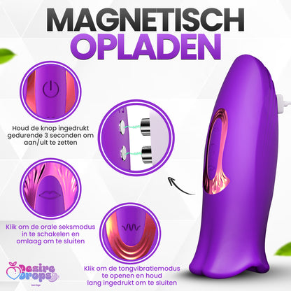 Paarse Mond Vibrator